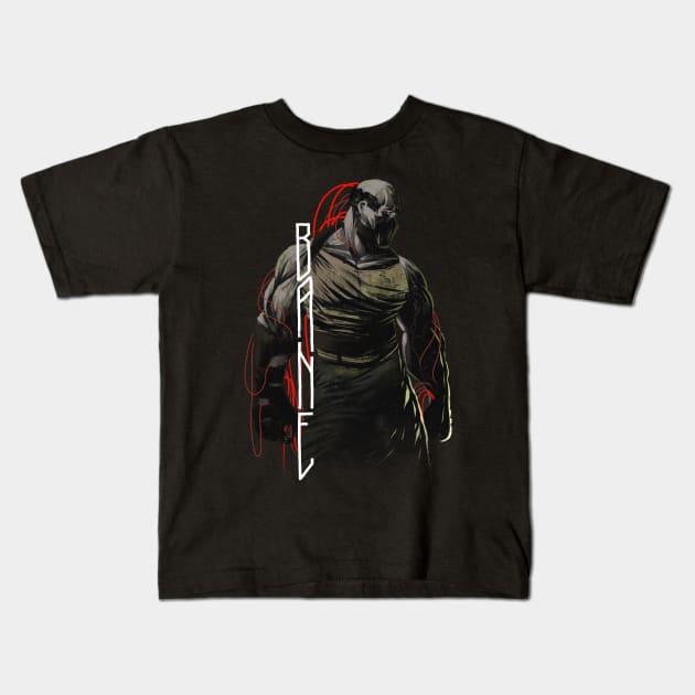 bane (comics art/my design) Kids T-Shirt by Kotolevskiy